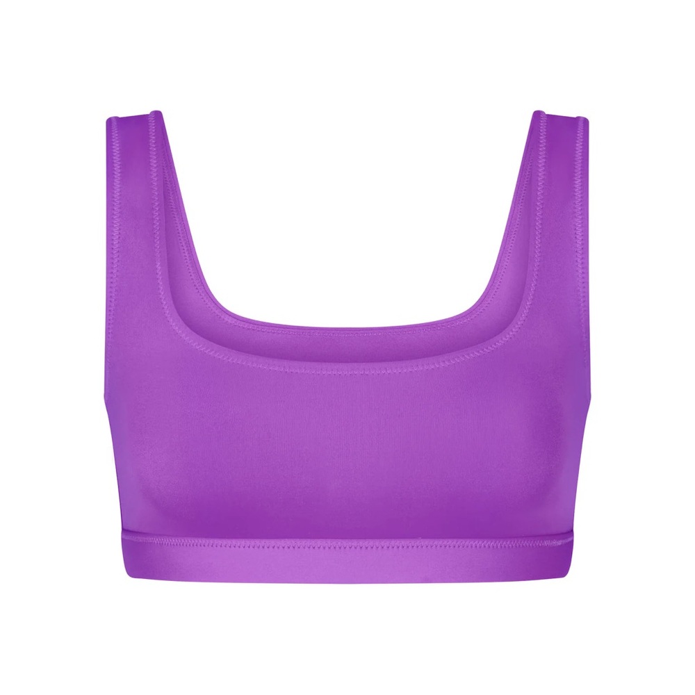 Skims Violet Swim Top